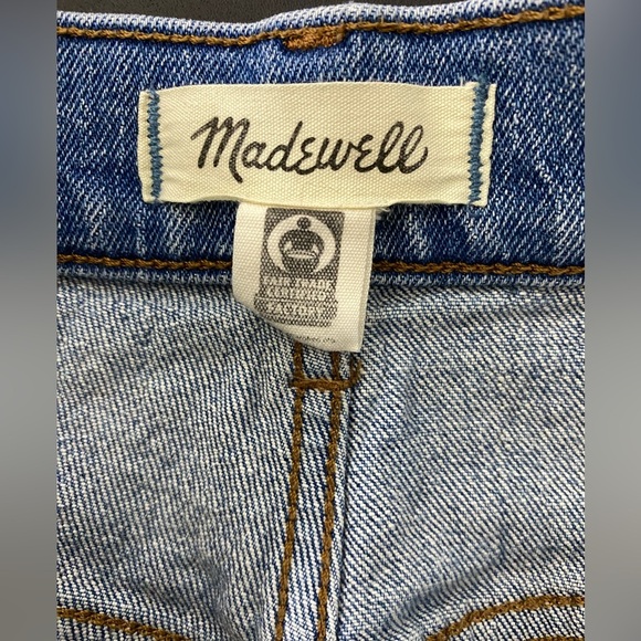 Madewell The Petite '90s Straight Jean in Enmore Wash Sz 32P - Picture 11 of 16